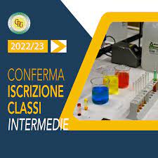 CONFERMA  ISCRIZIONE CLASSI INTERMEDIE  anno scolastico 2022/23